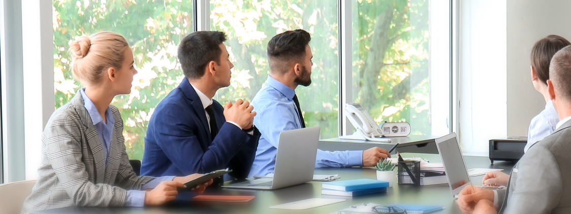 young people in office